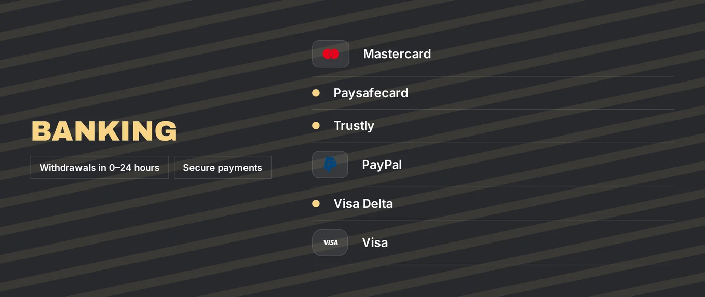 Deposit using 9 methods