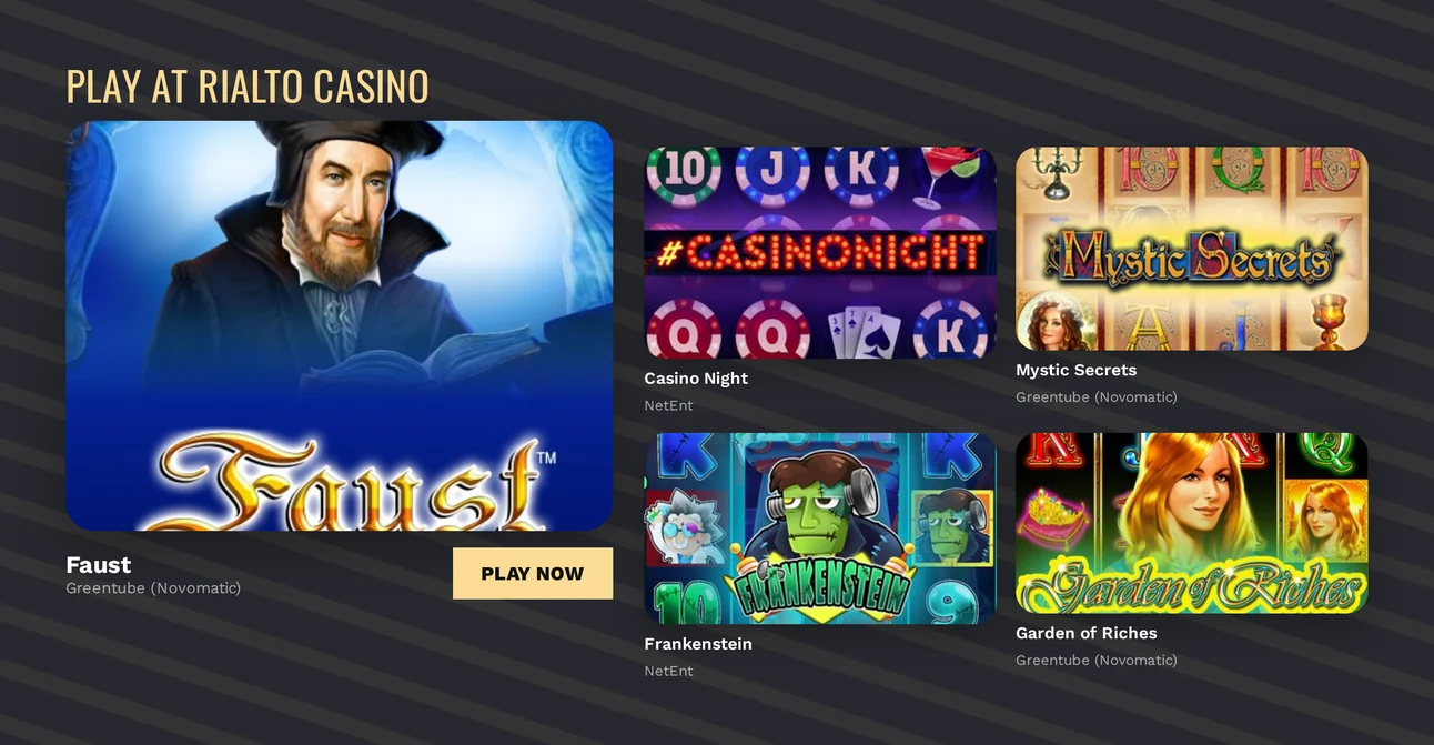 Browse popular slots
